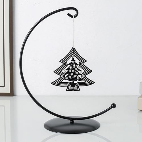 3 Pieces Black Metal Display Holder for Succulents Glass Globes and Decorative Items Indoor Outdoor Use Terrariums Styles Lights and Decorative Accent in Any Room - Image 5