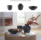 Signature Design by Ashley Meadie Large Distressed Black Terra Cotta Vase - Image 5