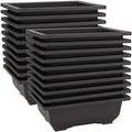 MANCHAP 20 PCS 8.9 Inch Plastic Bonsai Training Pots, Rectangular Bonsai Tree Planter Pot for Garden, Yard, Office, Home Decorative by MANCHAP