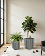 10 Inch Ceramic Plant Pot for Indoor Plants with Drainage Hole - Image 6