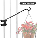 Heavy Duty Deck Hooks for Hanging Plants, Extension, Fence Hook for Flower Baskets, Bird Feeders, Wind Chimes, Outdoor Lights - Image 3