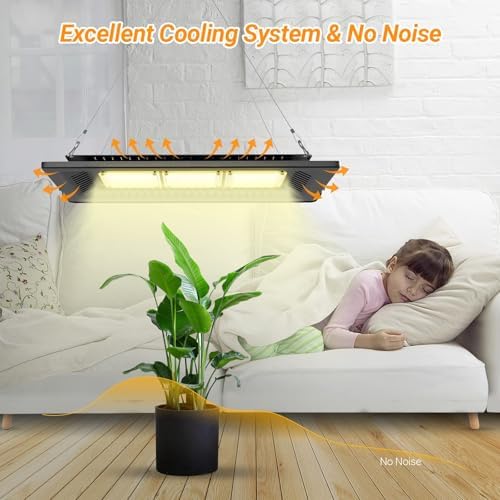 450W Outdoor Grow Lights Waterproof, Grow Light with No Noise - Image 5