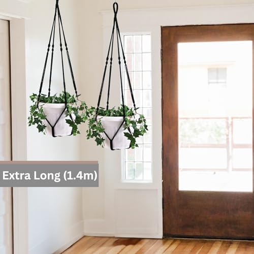 2 Pack Giant XXL Macrame Planter Hanger Large for 15 inch Pot - Image 3