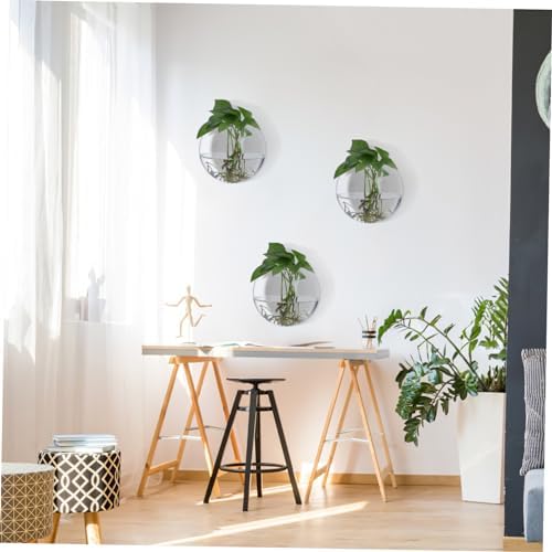 4pcs Glass Wall Planter Globe Terrarium Holder for Flowers - Image 6
