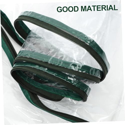 POPETPOP Zipper Door Mini Greenhouse PVC Replacement Cover for Plants - Image 6