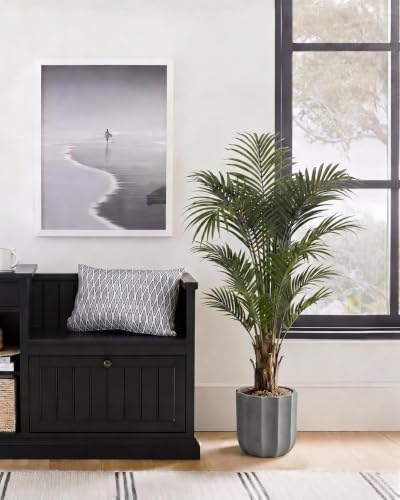 10 Inch Ceramic Plant Pot for Indoor Plants with Drainage Hole - Image 2