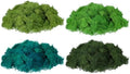 uxcell Preserved Reindeer Moss, 14oz Fake Moss for Crafts Artificial Dried Lichen for Decoration Terrariums Potted Plants, Mix Green by uxcell