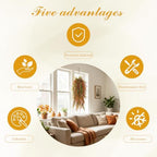 dallisten 4Pcs Autumn Fake Hanging Fern Plants for Outdoors, UV Resistant Artificial Ferns Fall Vines Faux Trailing Plants for Indoor Wall Porch Home Thanksgiving Halloween Decor(YellowGreen Leaves) - Image 5