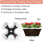 GameXcel Vertical Planter Tower - 6 Tier Stackable Garden Planters with Wheels and Garden Tool Set Plant Pots for Strawberry Herb Flower and Vegetable Indoor Outdoor Use White - Image 2