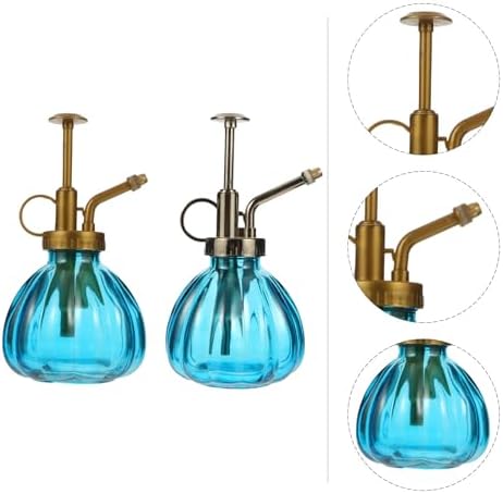 Vintage Glass Spray Bottle 2pcs for Plant Watering and Misting - Image 4