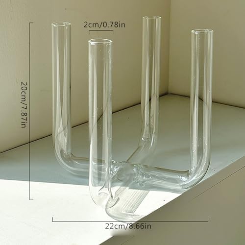Glass Plant Propagation Stations, Gardenia Propagation Vases for Plants Bedroom Propagated Plant Holders - Image 4