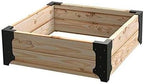 Hi-Flame 4 Set Raised Garden Bed Corner Brackets with Screws, Fit Lumber up to 2 Inch x 12 Inch Raised Bed Brackets for Vegetable Garden (Black) - Image 7