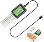 7-in-1 USB Soil Sensor, Multifunction Soil Monitor System USB Powered NPK pH Analyzer With Temperature Humidity Detection For Plant Growing Research Laboratory - Image 3