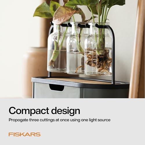 Fiskars Plant Propagation Station, Hydroponic System for Indoor Gardening - Image 3