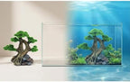 Resin Moss Tree Sculpture Decorative Tree Plant for Fishtanks Beautiful Natural Lookings Underwater Scene Ornament Fishtanks Landscape Accessories - Image 3
