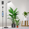 Aumtrly Black Grow Lights for Indoor Plants, Full Spectrum, with 68" Stand by Aumtrly