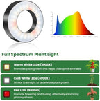 Kullsinss 3.5" Grow Lights for Indoor Plants, 36W Full Spectrum Plant Light - Image 4