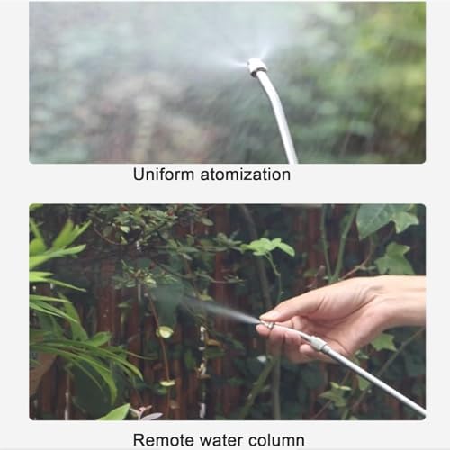 QUQUQ Indoor Outdoor Watering Plants Electric Sprayer with Adjustable Misting Nozzle and USB Type-C Charger Shoulder Strap Watering Equipment(Blue) - Image 5