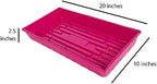 SUNPACK 10" x 20" Mega Plastic Seed Starting Tray, Magenta, 2.5" - No Drainage Holes, Ideal for Greenhouses or Indoor Gardening - Made of Thick, Strong Plastic - Image 4