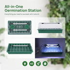 40-Cell Seed Starter Tray with Full Spectrum Grow Light - Image 7