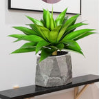 Ttranewsoo 22' Artificial Plant,Artificial Agave Plants,Faux Plants for Outdoors,Artificial Plant Outdoor,Large Uv Resistant Fake Agave Planters for Indoor and Outdoor Decorating 1PCS - Image 6