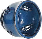 W&W Orchid Pot with Holes and Saucer for Repotting, Blue, 6.5" - Image 4