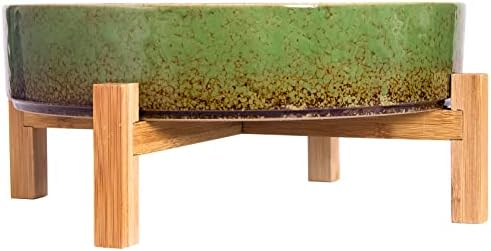 ARTKETTY Bonsai Pots, 11 Inch Large Succulent Pots with Drainage - Image 3