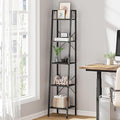 Hzuaneri Ladder Shelf, Bookshelf, Freestanding Corner Storage Shelf by Hzuaneri