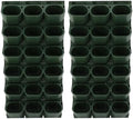 Wall Mounted Wall Planter, 36 Pockets Hanging Wall Planter (Army Green) by GMSLuu