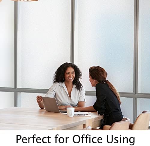 HIDBEA Frosted Glass Window Privacy Film,Static Cling 29.5 in x 6.5 ft - Image 4