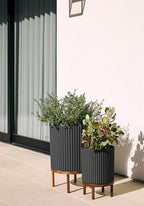 Veradek Demi Series Raised Duo Planters - Set of 2 Planters with Stands - Image 6