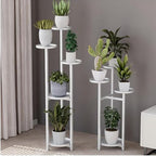 Takywep Corner Plant Shelving Multi-Layer Heavy Duty Metal Flower Pot Stand for Patio Garden Balcony Living Room Bedroom - Image 4