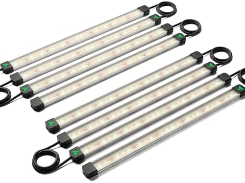 VIVOSUN LumaRay LED Grow Light Bars 16”(8-Bar) Full Spectrum Side Lighting by VIVOSUN
