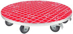 26inch Heavy Duty Plant Caddy 1600lb Capacity for Moving Large Potted Plants, Lattice Plant Stand Dolly W/Lockable Caster Wheels Outdoor Indoor, Round,D by WLYMQFC