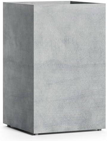 Tall Square Planter for Outdoor Plants, Large Indoor/Outdoor by Cosapots