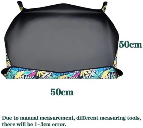 1-10 PCS Printed Gardening Mat Soil Replacement Change Pots Plant Flowers Mix Tools for Indoor Plant Repotting(Black-5PCS) - Image 5