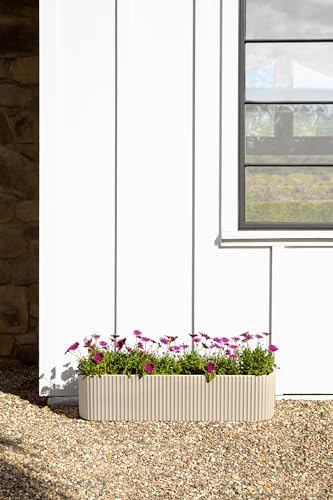 Veradek Demi Series Window Box Planter - Round Outdoor Planter - Image 6