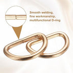 HARFINGTON D Ring Metal D-Shape Buckle Clips Multi-Purpose Buckle Strap Sewing Accessories for Collars Webbing Strap - Image 5