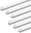 Barrina T5 LED Shop Light 2FT, 6500K (Super Bright White) 10W 1100lm 6 Pack by Barrina