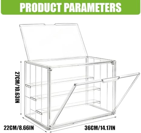 Home Gardening Greenhouse Compact Transparent Display House - Image 3