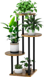 4 Tier Plant Stand Indoor Corner Tall Shelf for Multiple Plants by YOCOMEY