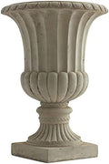 Nearly Natural 20.25” Large Sand Colored Urn Indoor/Outdoor) Planter by NearlyNatural