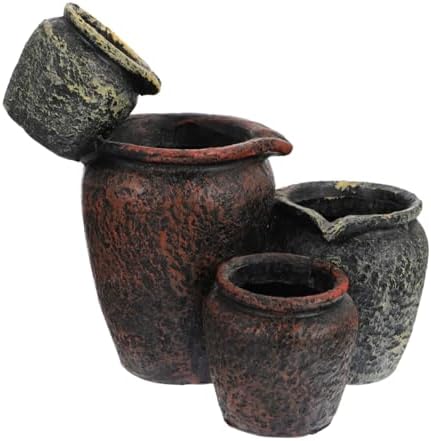 Cabilock 1 Set Succulent Plant Pots Mini Flower Planter Garden ers Flower Pots for Indoor s Mini Counter Decor Creative er Decorative Small Vase Resin Office by cabilock