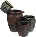 Cabilock 1 Set Succulent Plant Pots Mini Flower Planter Garden ers Flower Pots for Indoor s Mini Counter Decor Creative er Decorative Small Vase Resin Office by cabilock