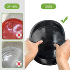 OUPSAUI 5 Pack 4 10 12 14 16 18 20 22 Inch Plant Saucer, Plant Trays for Pots, Large Plastic Plant Saucers for Indoors, No Holes Planter Drip Tray (18 inch) - Image 5