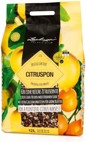 LECHUZA CITRUSPON Citrus Potting Soil, 2.7 US Dry gal by LECHUZA