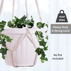 2 Pack Giant XXL Macrame Planter Hanger Large for 15 inch Pot - Image 6