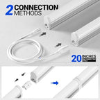 Barrina T5 4FT LED Shop Light, 2200lm, 5000K Daylight White, 20W, 6 Pack - Image 6