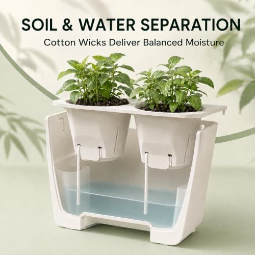 56 Pockets Living Wall Planter Indoor Self Watering Wall Hanging Planters - Image 5