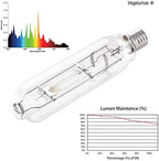 MH 600W Metal Halide Single Ended HID Grow Light Bulb Lamp High PAR Enhanced Blue and Violet Spectrums for Hydroponic Horticulture Vegetative Growth,CCT 6000K,55,000 Lumens,E39 Base - Image 2